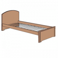Кровать на металлическом основании